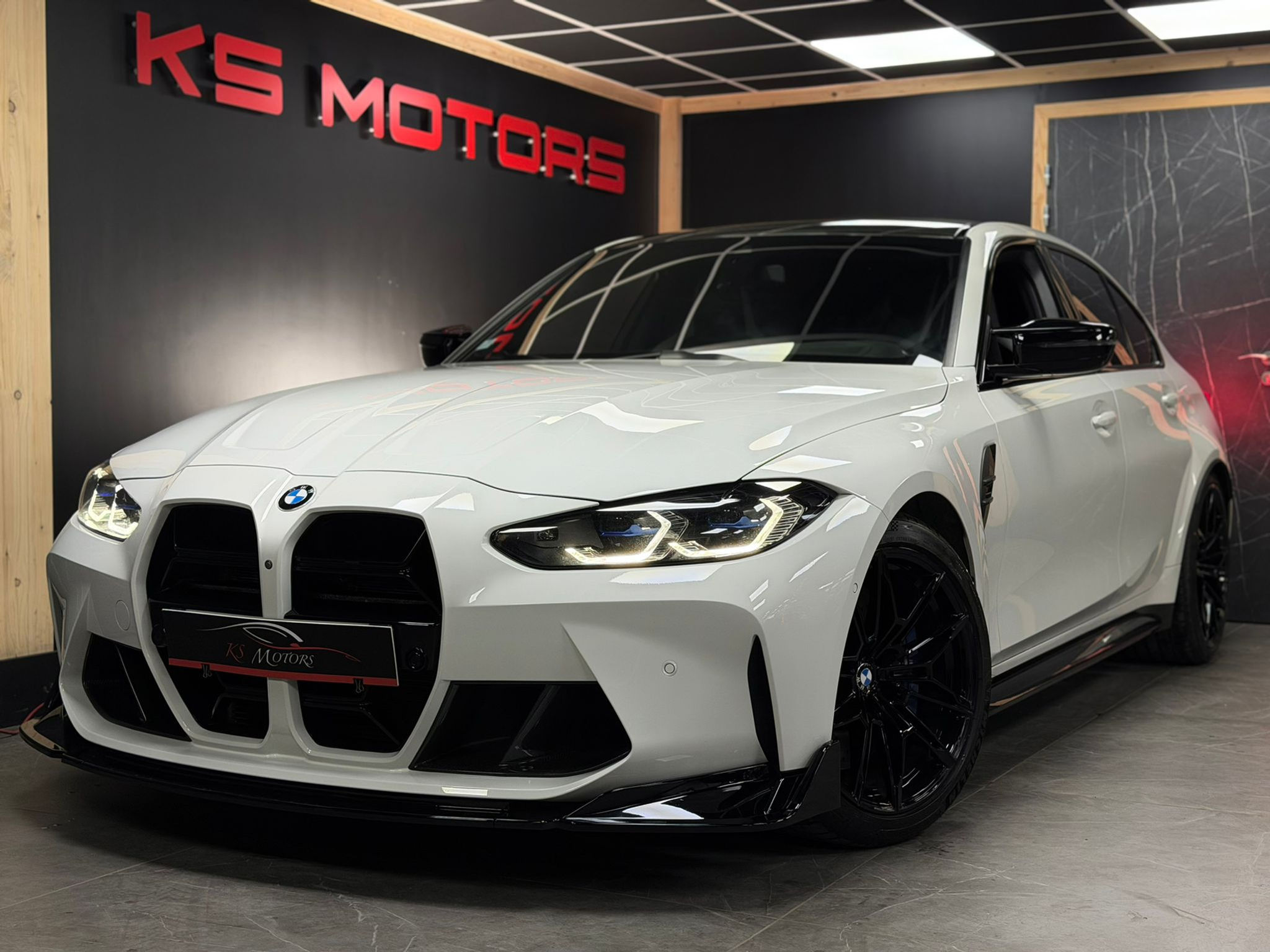 BMW M3 (G80) COMPÉTITION 3.0 510 CV GPS BLUETOOTH CAMÉRA SIÈGES CARBONE