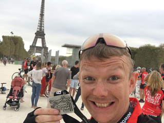 Guess who cycled to Paris?
