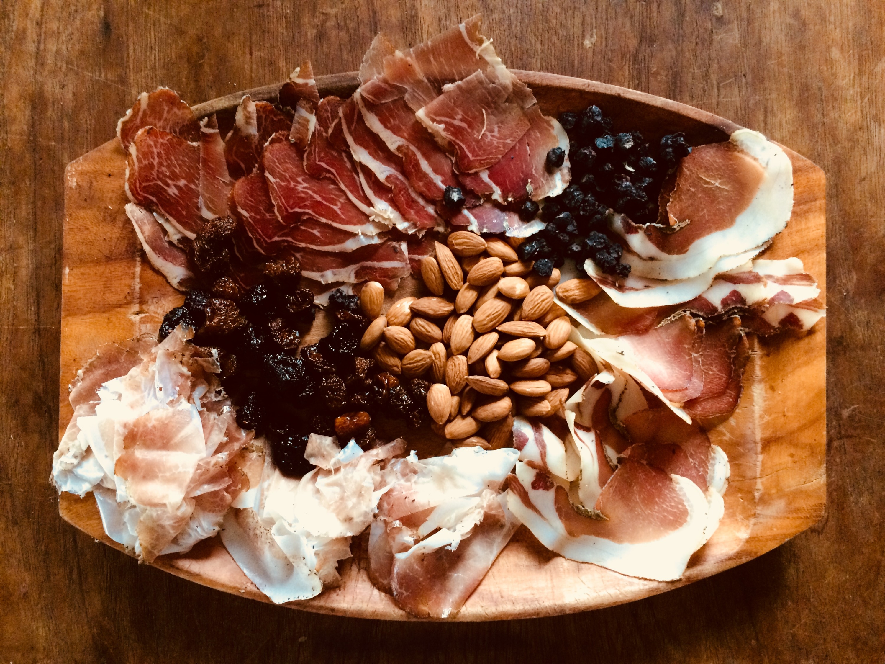 Arranged Food and Objects