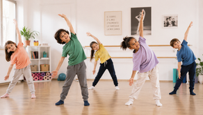 bambini al corso di danza propedutica