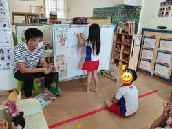 Vivis completing the transportation chart