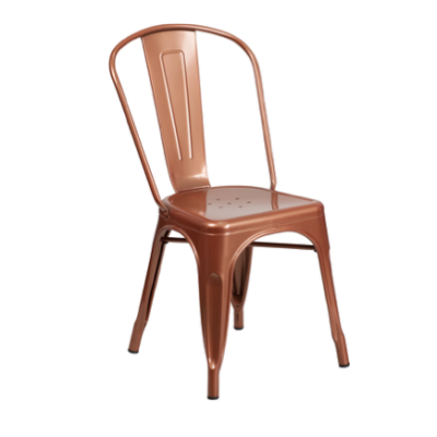 Copper Metal Chair