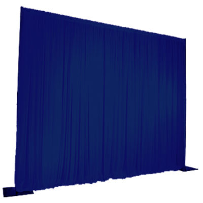 Navy Event Drape Per Foot $10