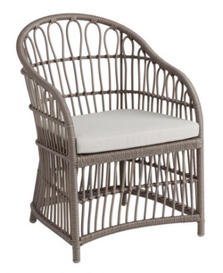 Grey Wicker Chairs