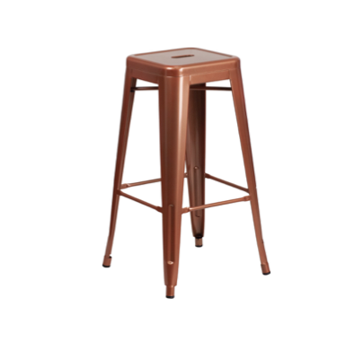 Copper Metal Bar Stool $10