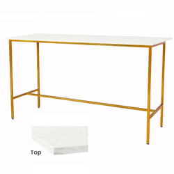 Marble/Gold Taylor Communal Table
