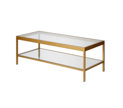 Timmons Gold Coffee Table