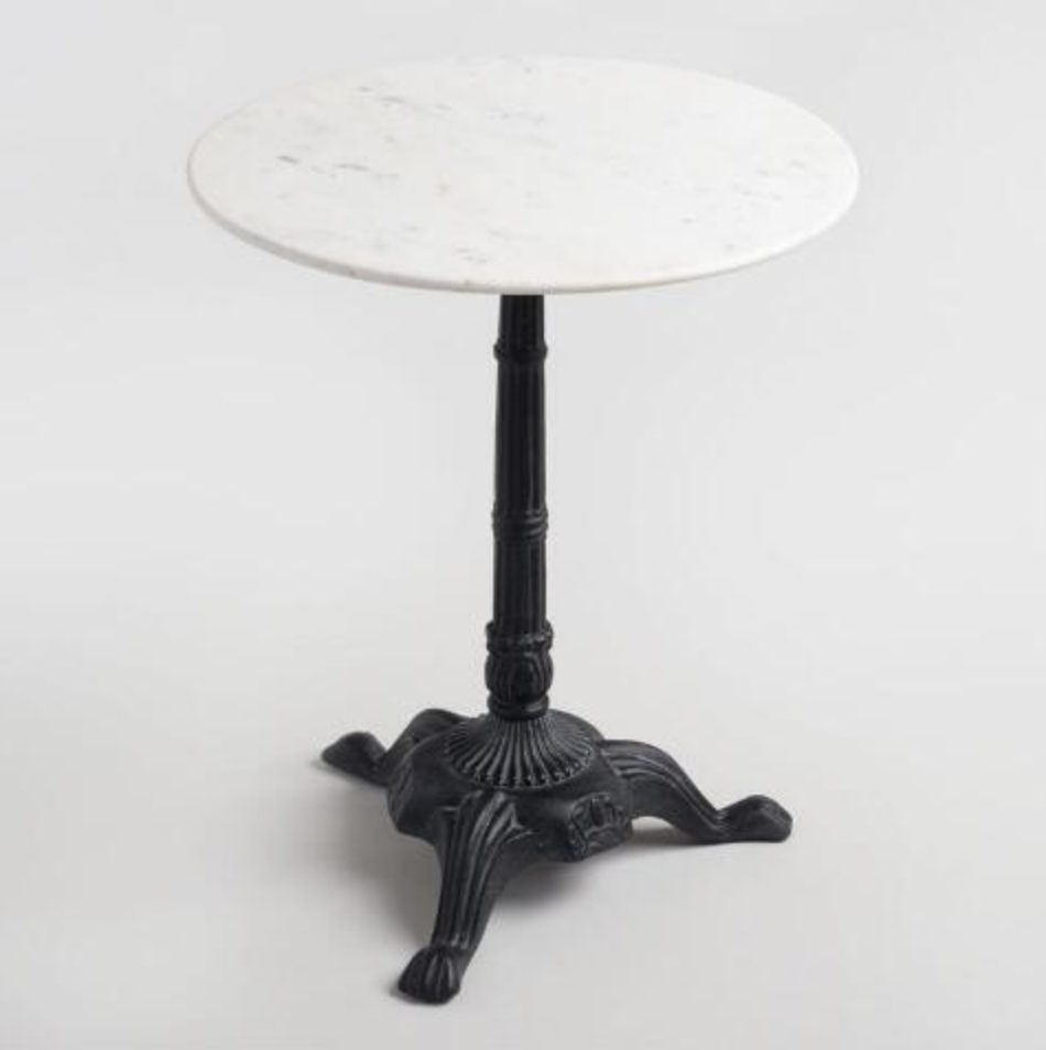Marble Bistro Table $50
