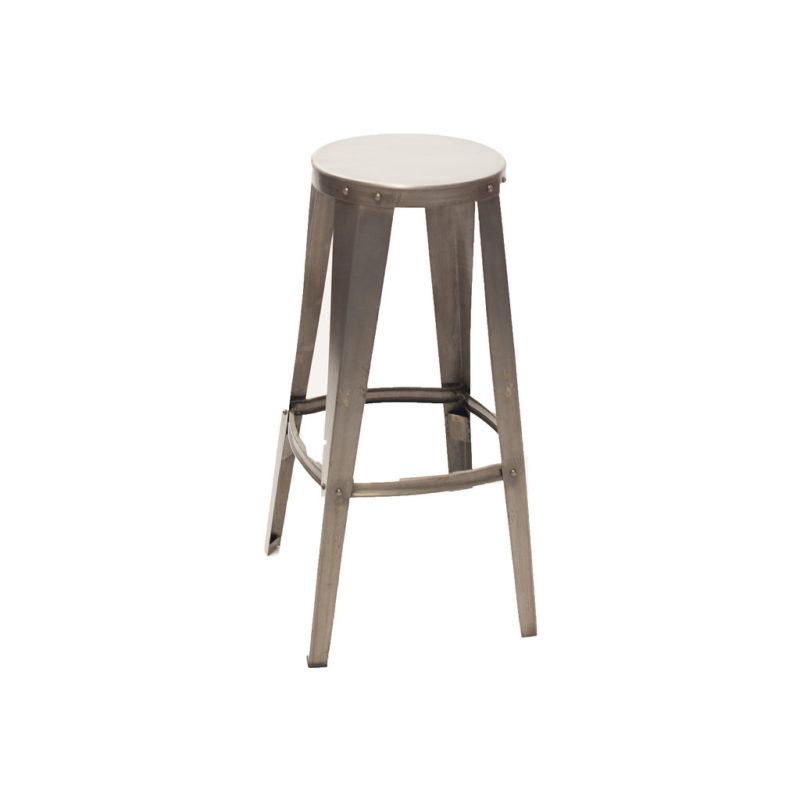 Round Metal Bar Stool $10