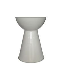 White Bongo Side Table