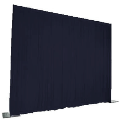 Navy Velvet Event Drape Per Foot $10