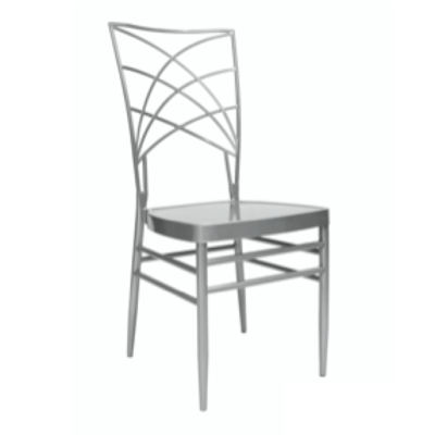 Silver Empire Chair