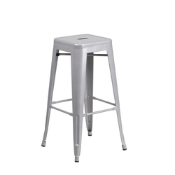 Square Metal Bar Stool