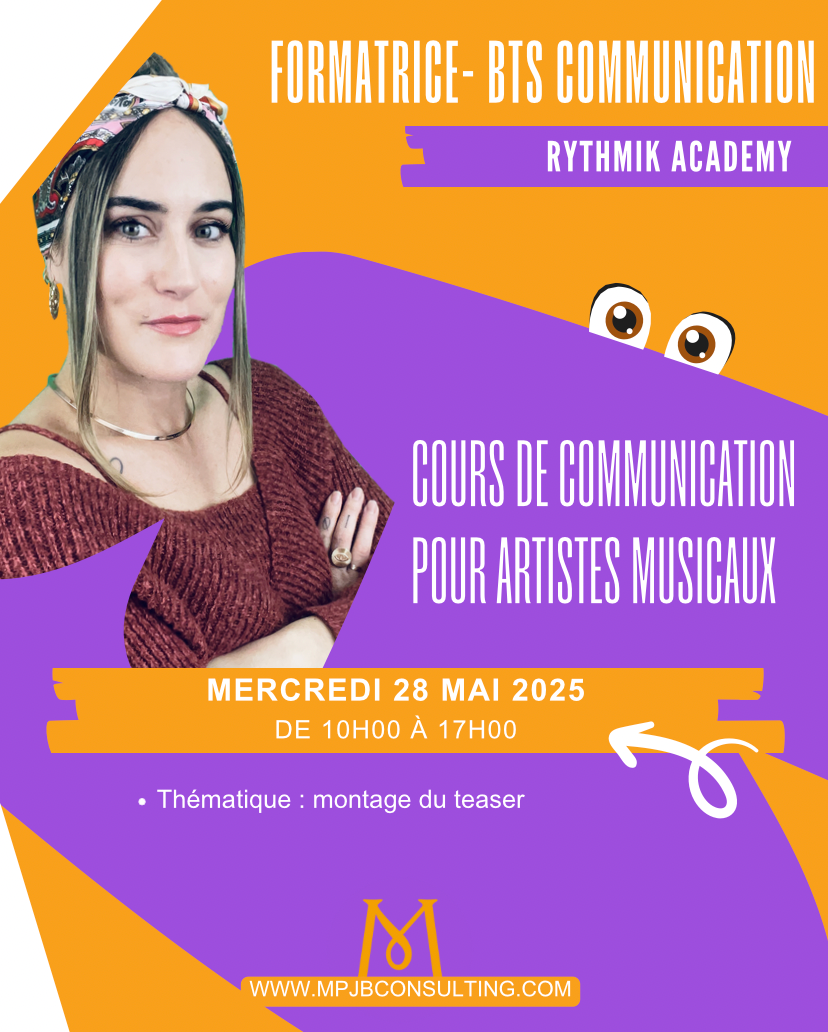 Cours de communication de l'artiste