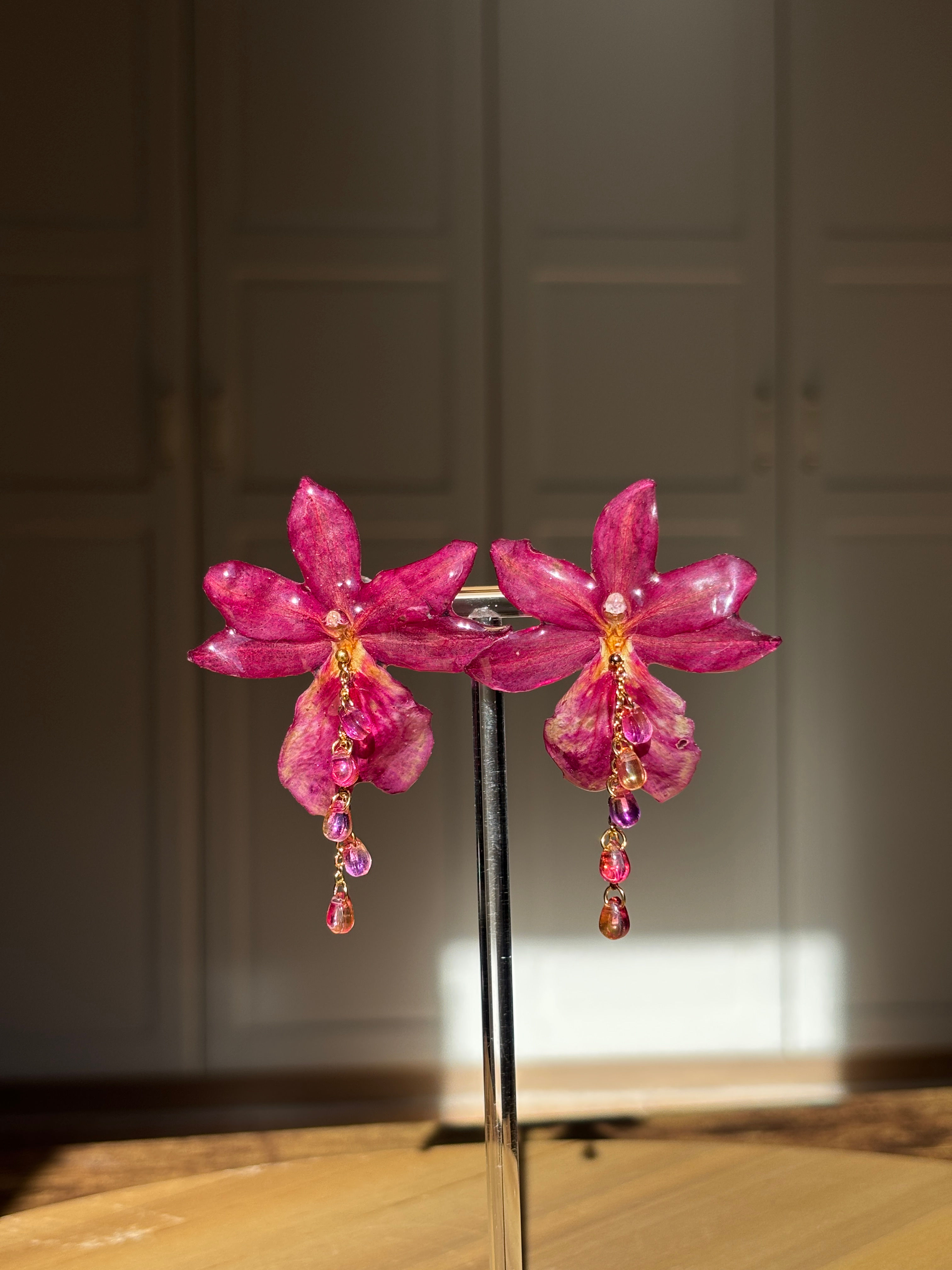 Miltonia Drops Stud Earrings