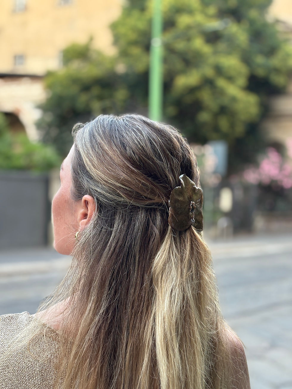 Miniature : Real Orchid Hair Clip
