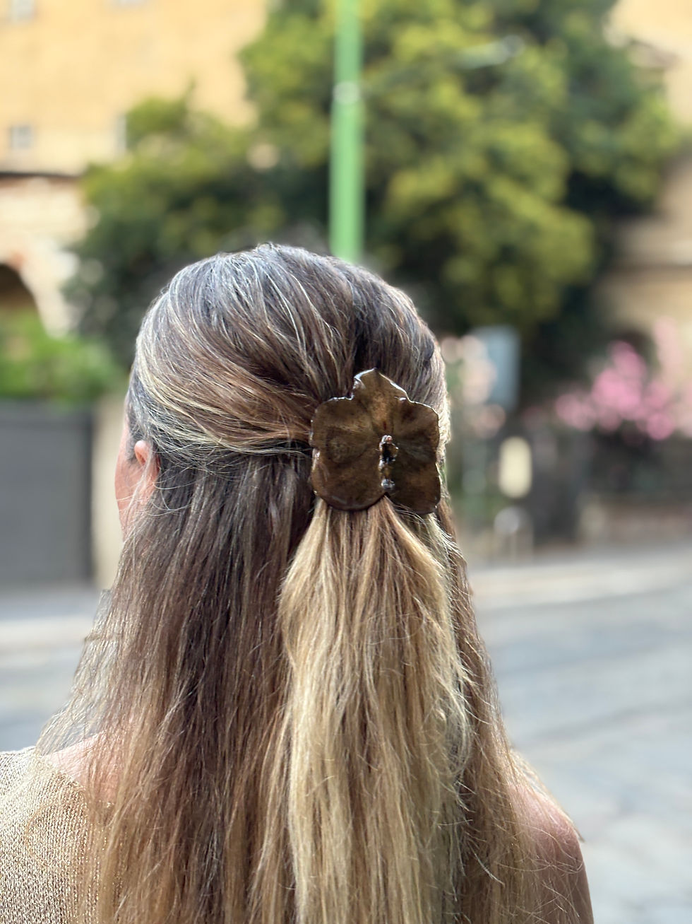Miniature : Real Orchid Hair Clip