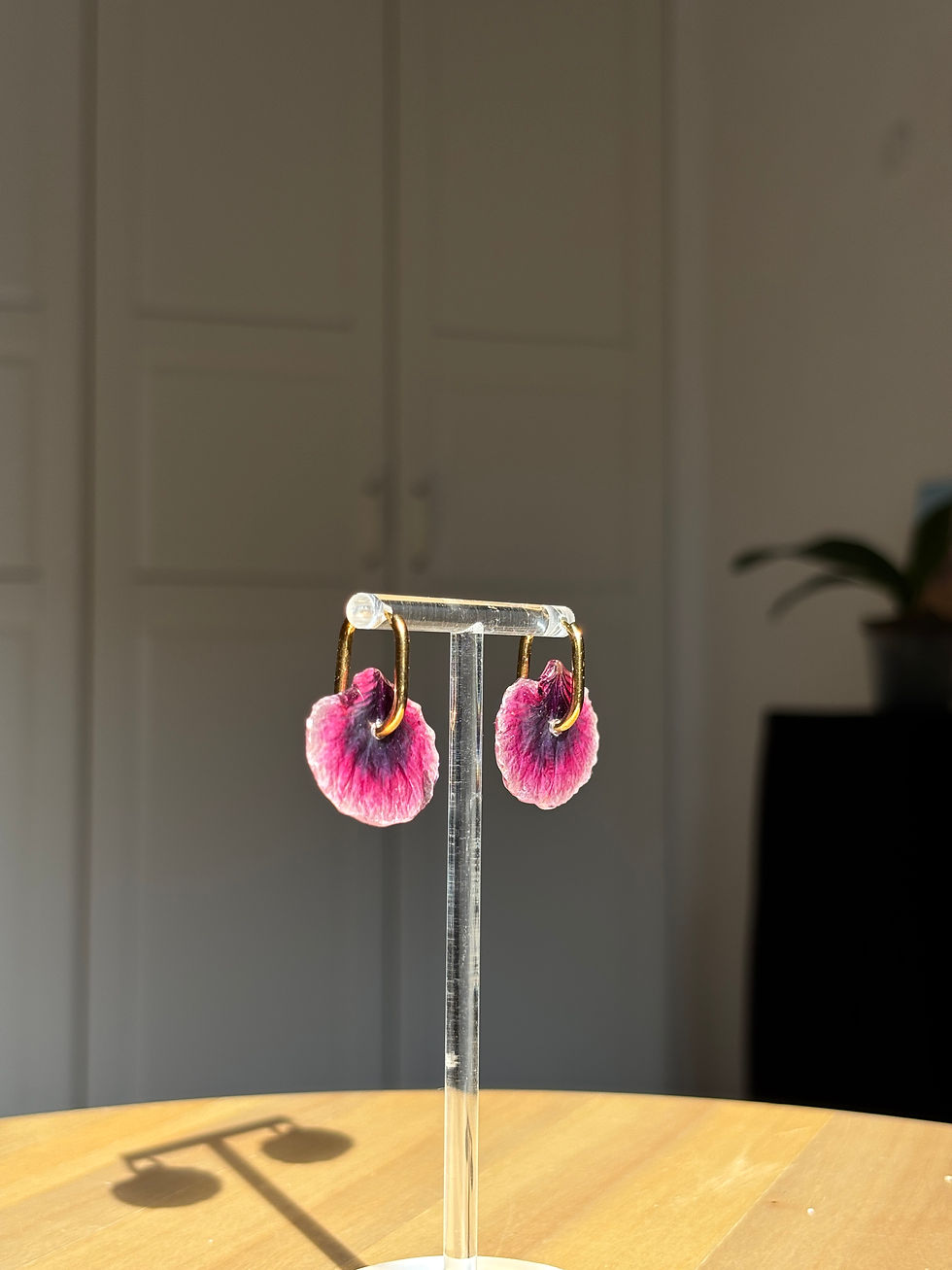 Thumbnail: Real Flower Earrings