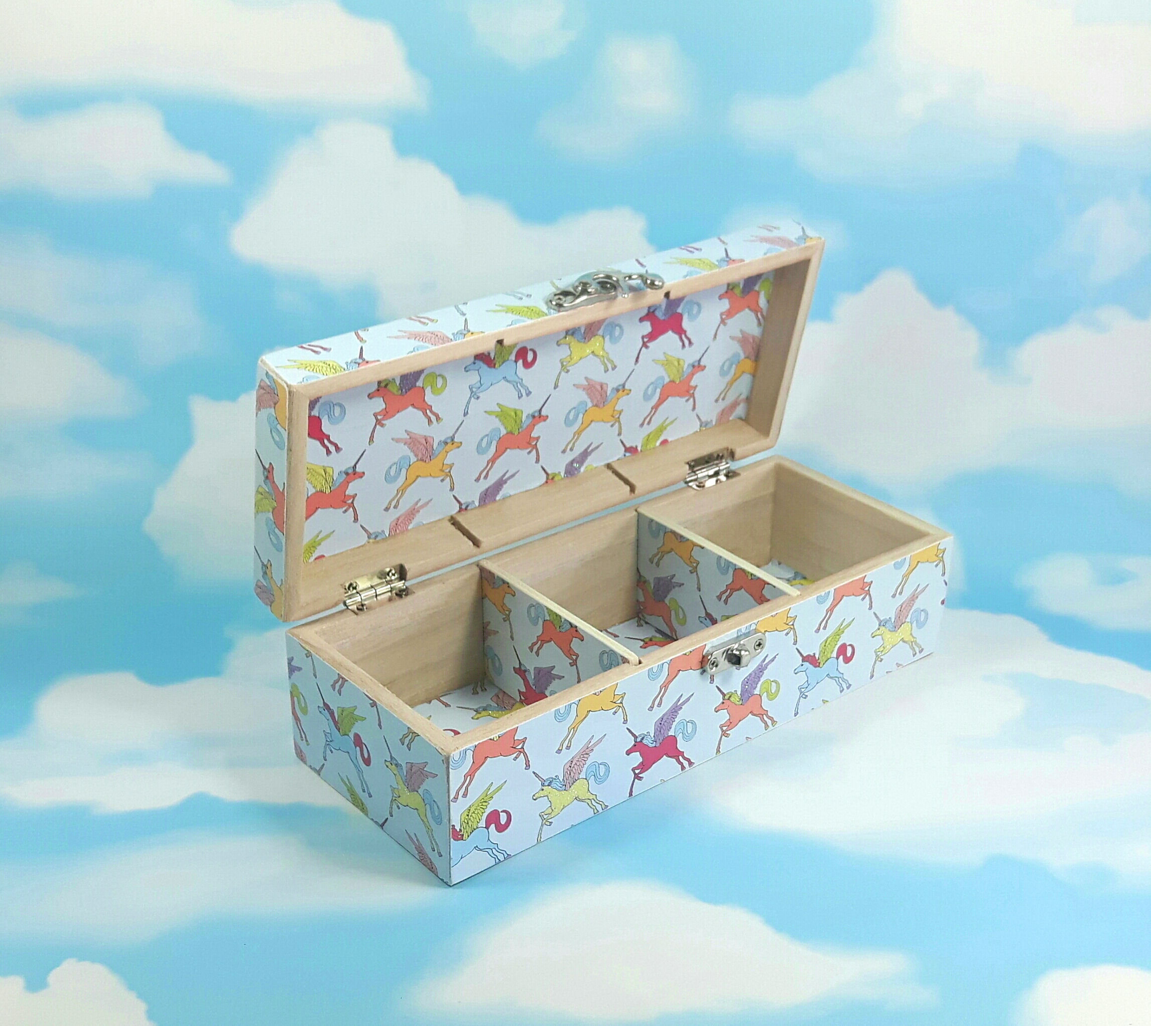 Sparkly Unicorn Jewellery Box Perfect for Trinkets