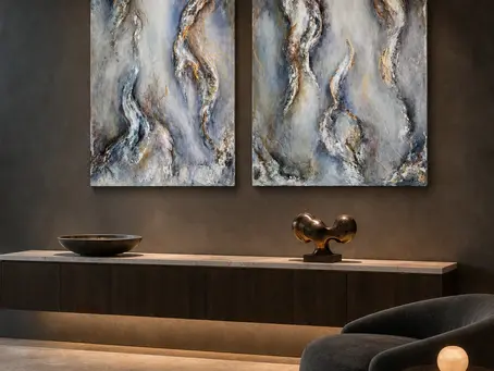Arctic I and II by Dani Abbott. What Phoenix's Boom Is Doing to Its Art Market, Dani Abbott Fine Art Artist Insights