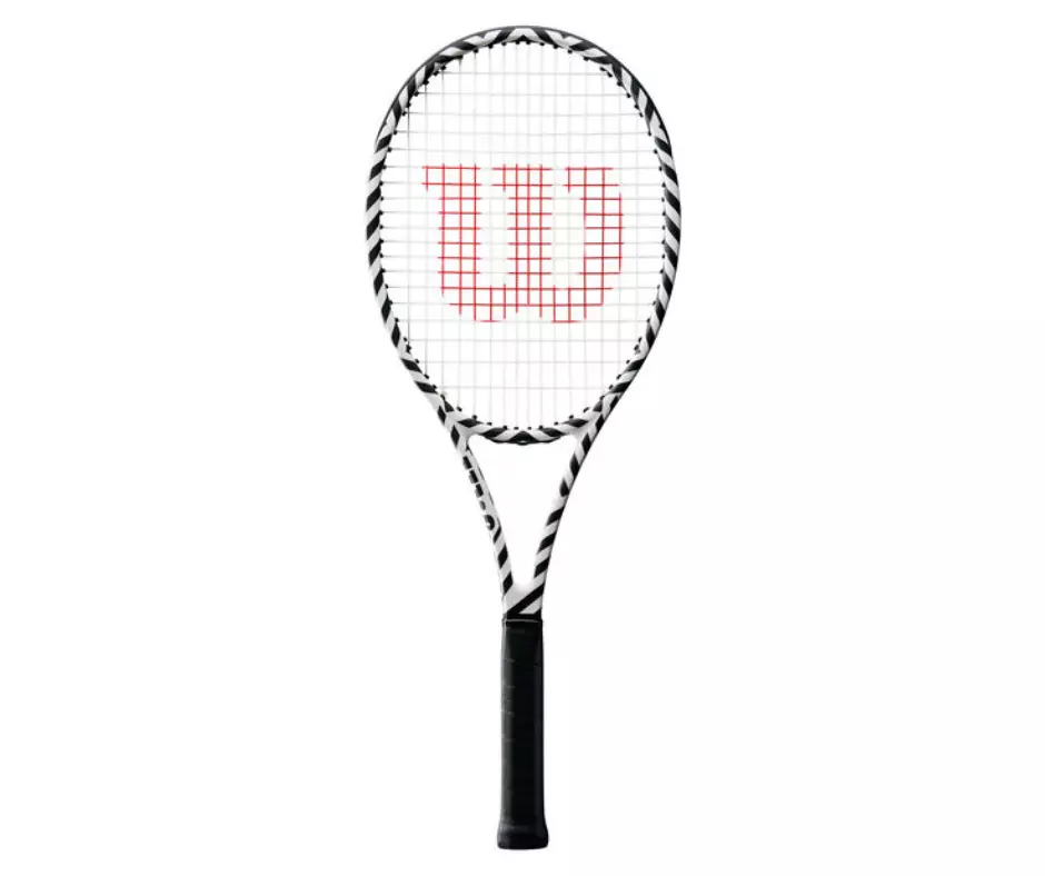 Wilson Pro Staff 97L Bold Edition black and white striped tennis racket