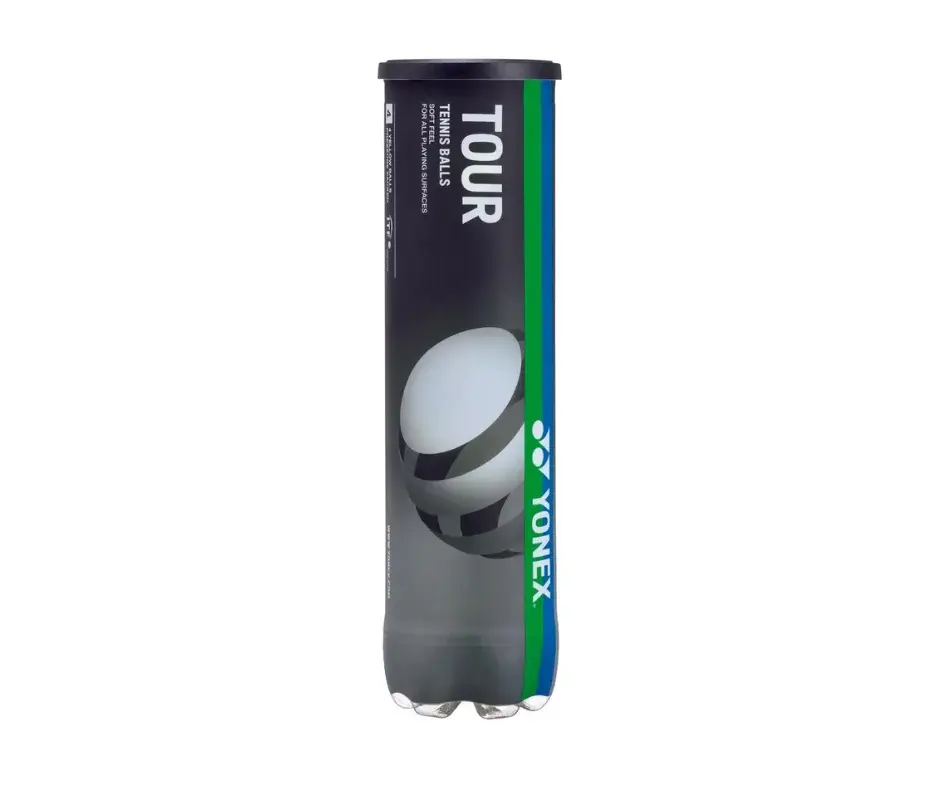 Yonex tennis balls - 4 ball can