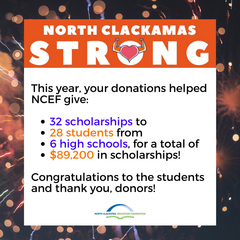 NCEF Gives $89,200 in Scholarships 🎓
