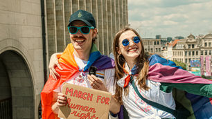 Terugblik op Brussels Pride met OSB-VUB en huisvandeMens Brussel