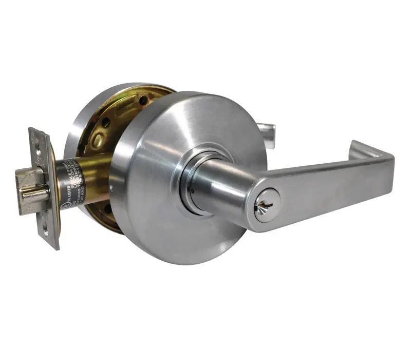 GRADE 1 STOREROOM LEVER LEXINGTON SATIN CHROME SCHLAGE C 103380 - 5400LE26D