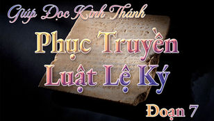 Kinh Thánh, Phục Truyền, Phục Truyền Luật Lệ Ký, Đoạn 7
