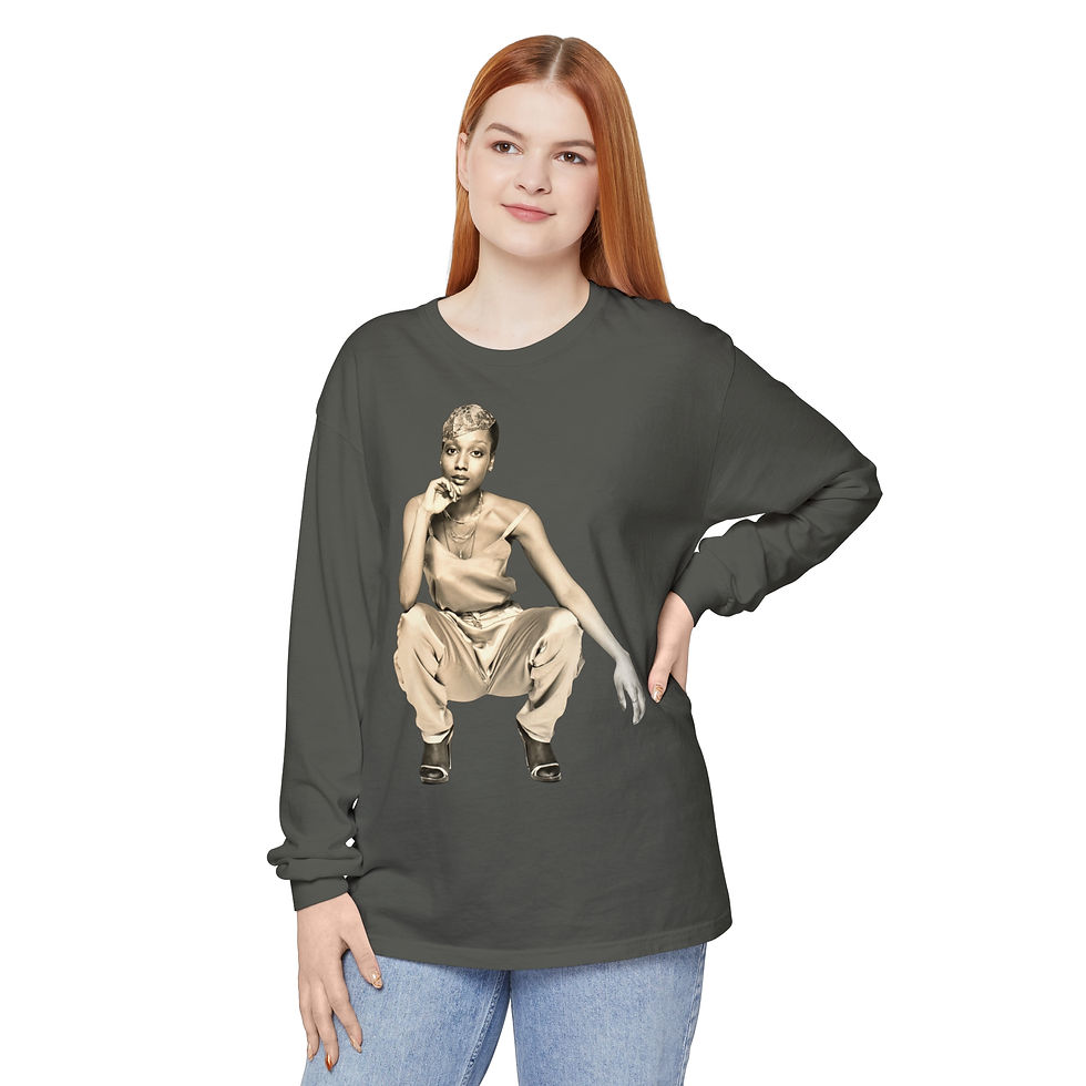Thumbnail: Amii Stewart Vintage Unisex Long Sleeve T-Shirt