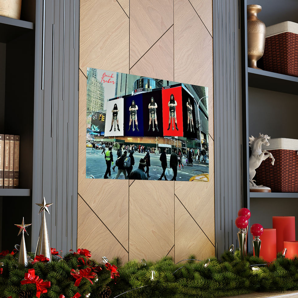 Thumbnail: Gnik Trebor Times Square Matte Horizontal Posters