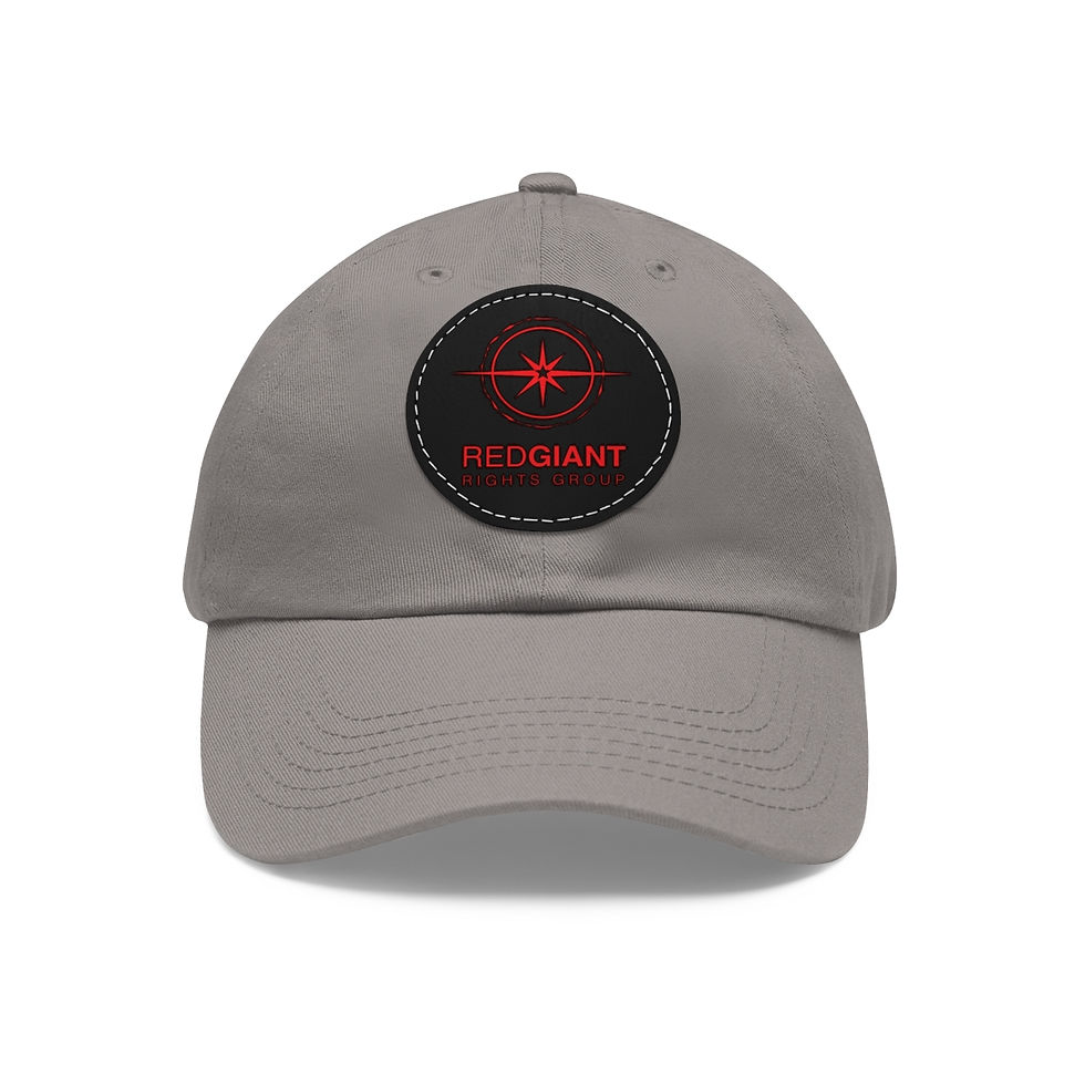 Thumbnail: Red Giant Logo Dad Hat with Leather Patch