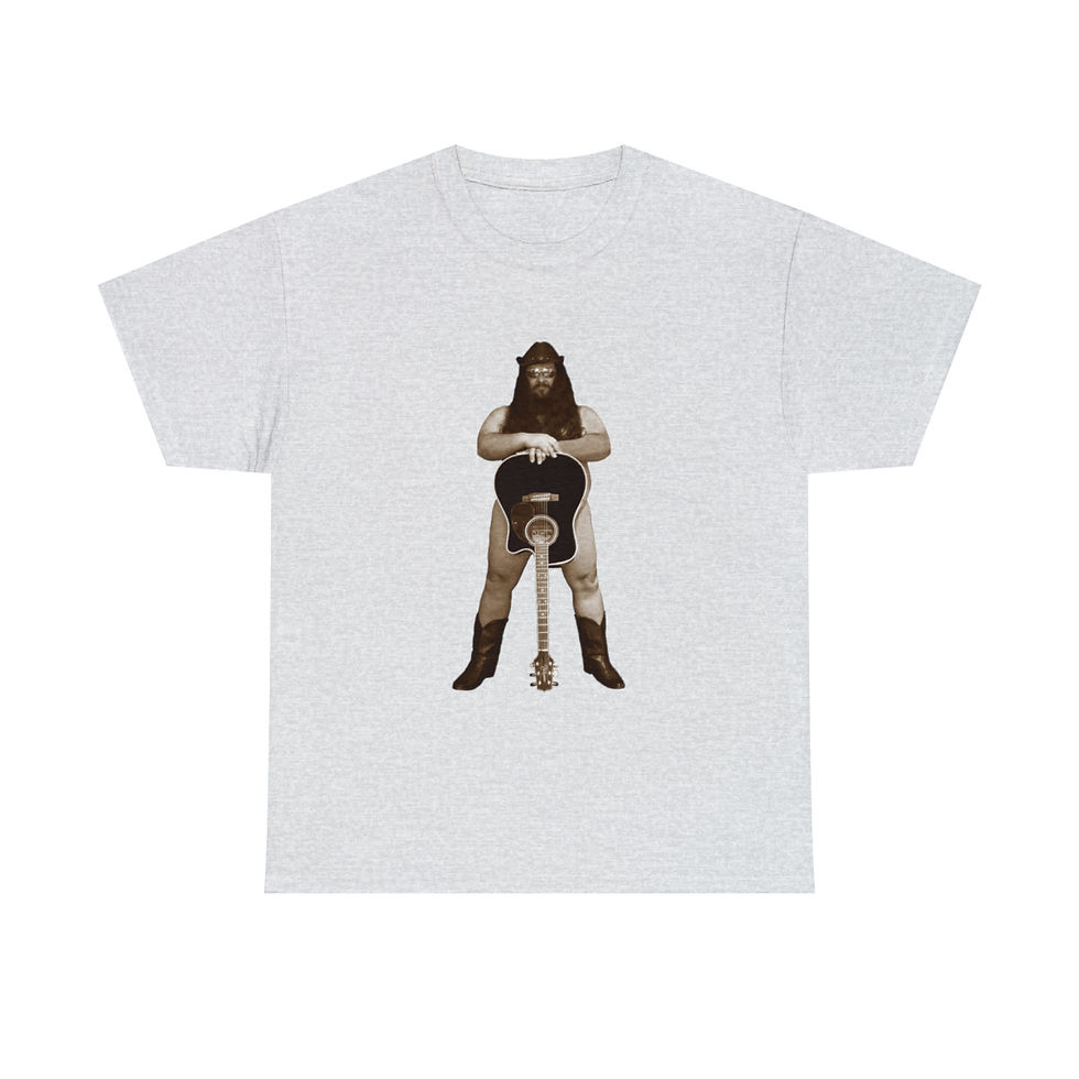 Thumbnail: Gnik Trebor Western Unisex Heavy Cotton Tee