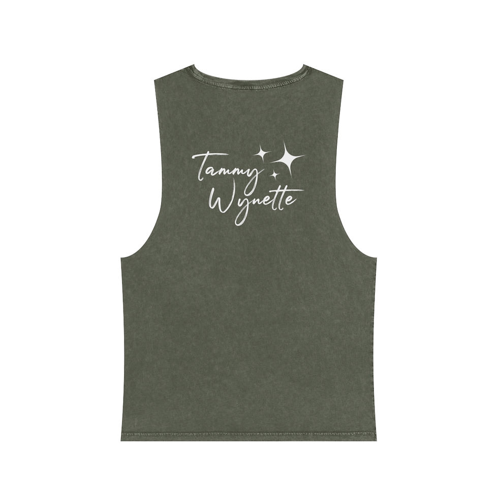 Thumbnail: Tammy Wynette Your Good Girl's Gonna Go Bad Stonewash Tank Top