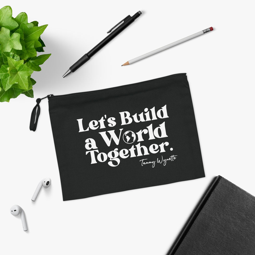 Thumbnail: Tammy Wynette Let's Build A World Together Bag