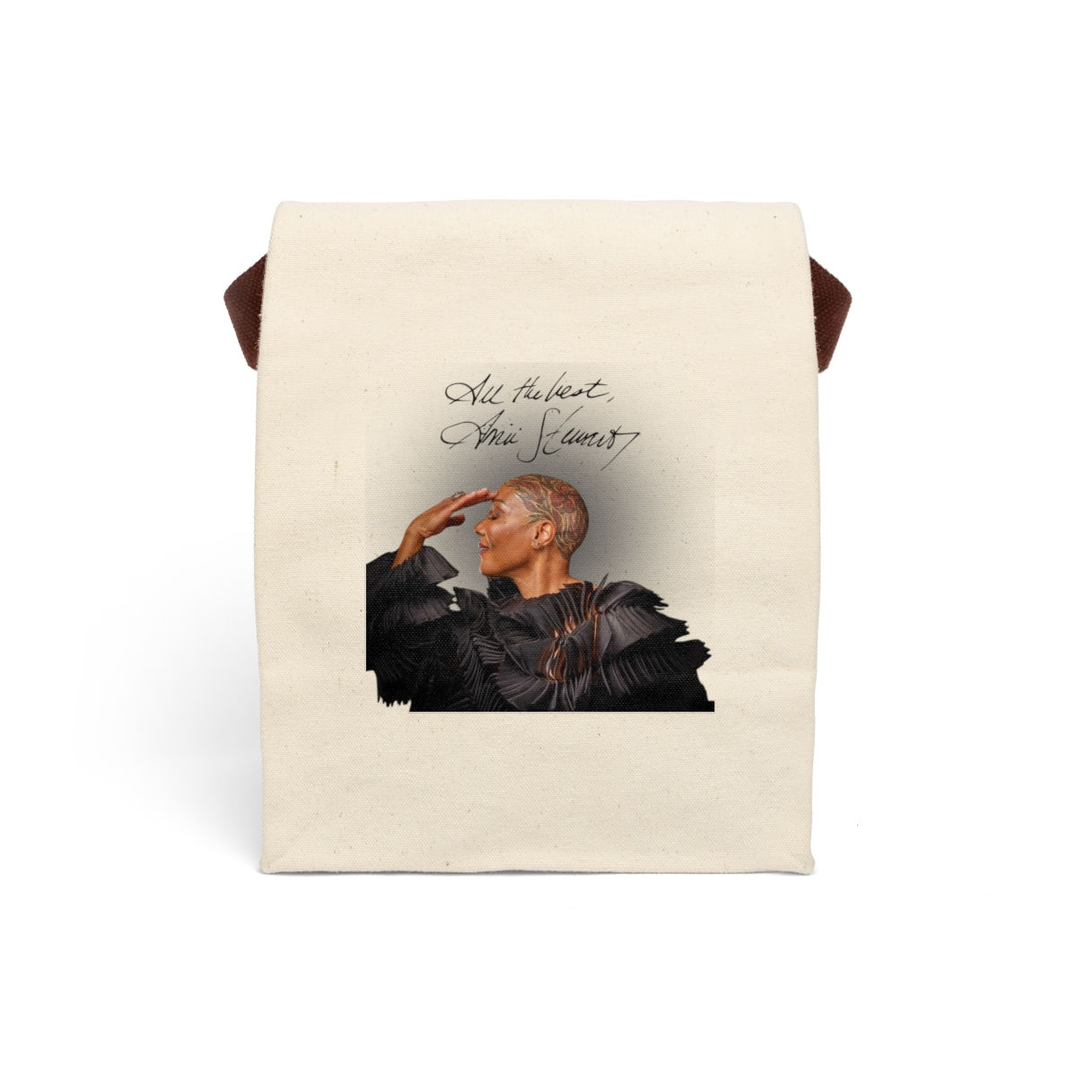 Perfectly Beautiful Canvas Lunch Bag