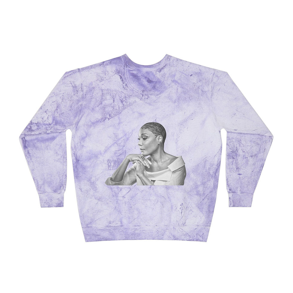 Thumbnail: Friends (Amii's Version) Unisex Color Blast Crewneck Sweatshirt