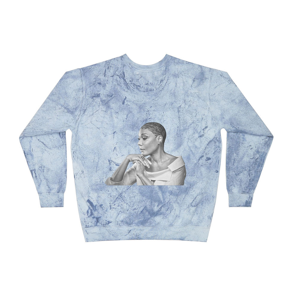 Thumbnail: Friends (Amii's Version) Unisex Color Blast Crewneck Sweatshirt