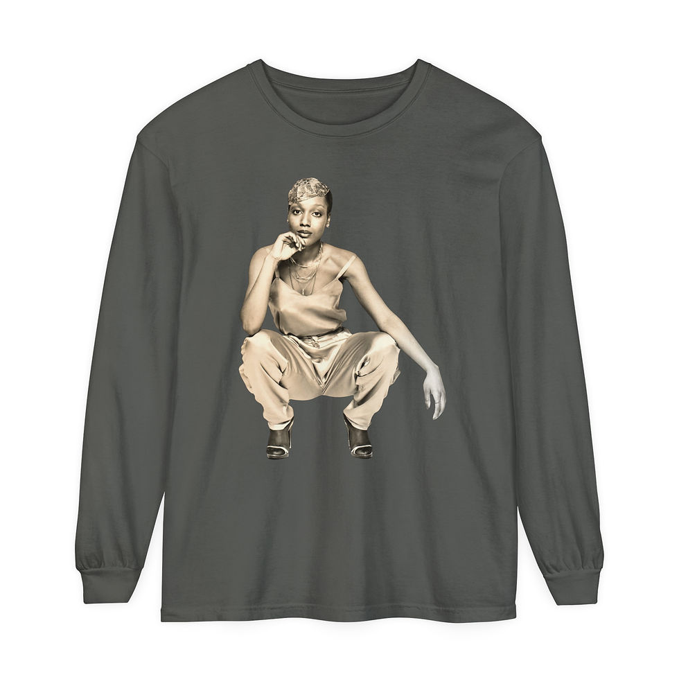 Thumbnail: Amii Stewart Vintage Unisex Long Sleeve T-Shirt