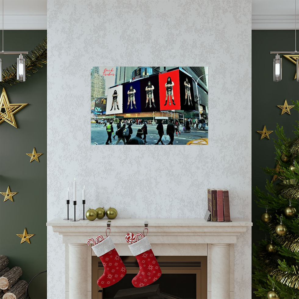 Thumbnail: Gnik Trebor Times Square Matte Horizontal Posters