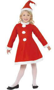 KIDS SANTA DRESS (LARGE)
