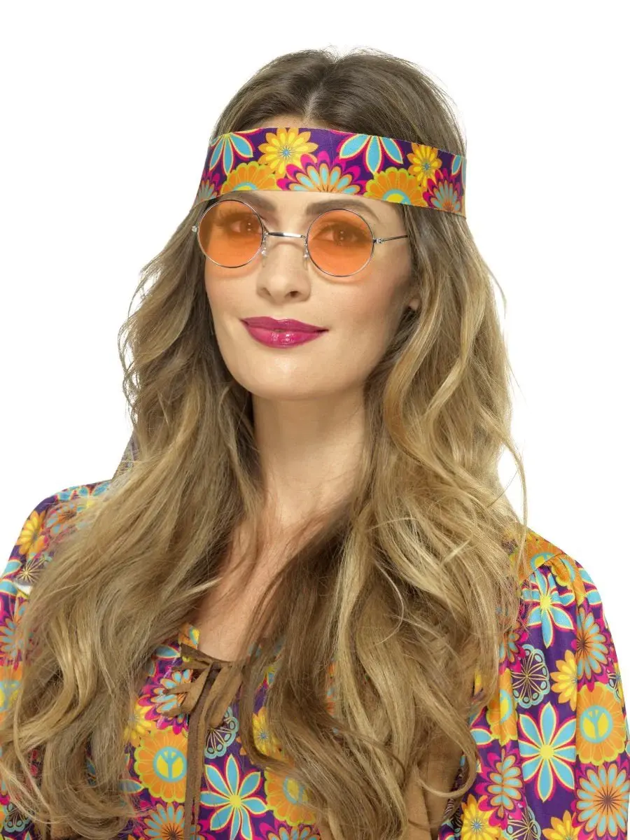 ORANGE HIPPIE GLASSES