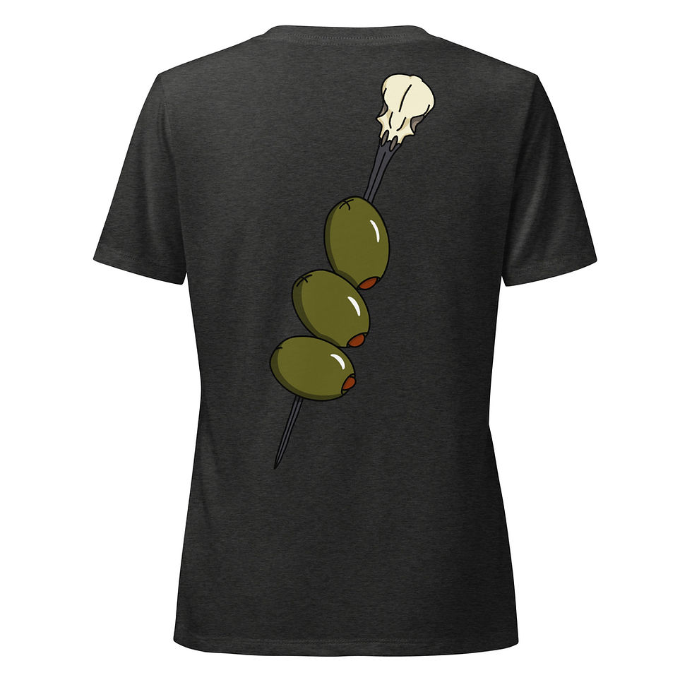 Thumbnail: Dirty Hummingbird Martini relaxed v-neck t-shirt