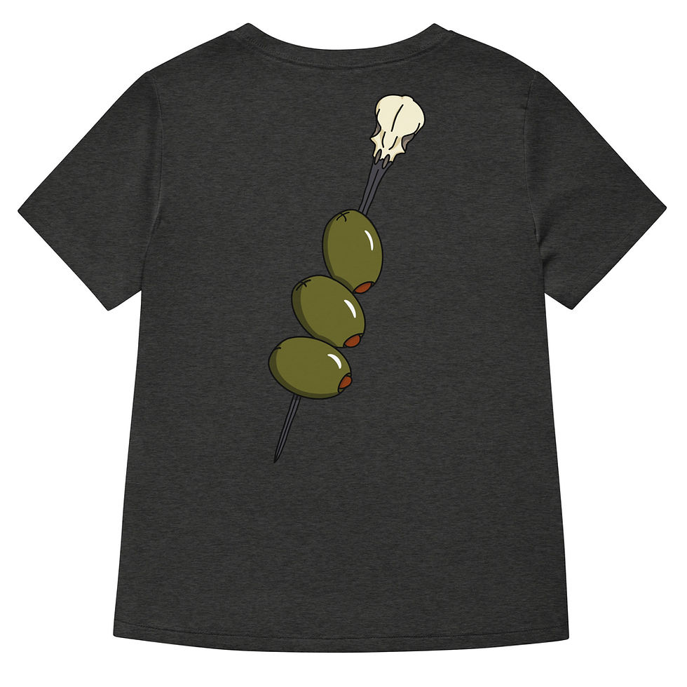 Thumbnail: Dirty Hummingbird Martini relaxed v-neck t-shirt