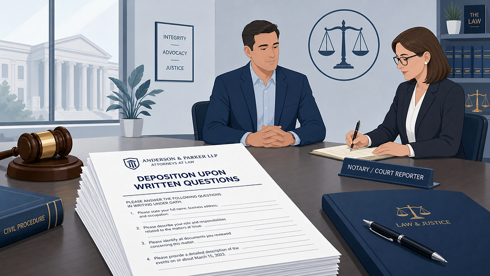 Deposition of
