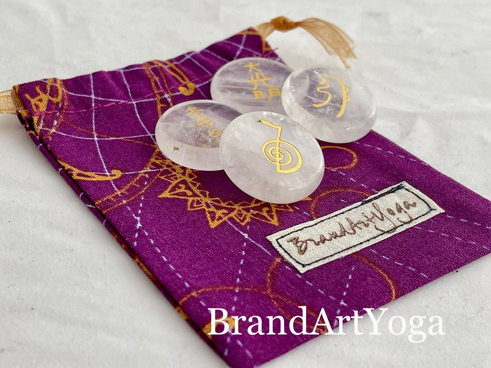Thumbnail: Reiki Crystals Set, Holistic Healing, Yoga, Chakras