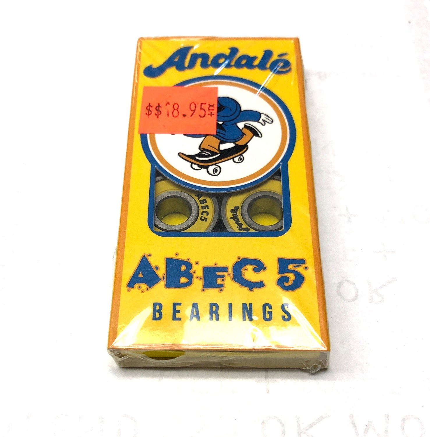 Andale Abec-5 Bearings Yellow