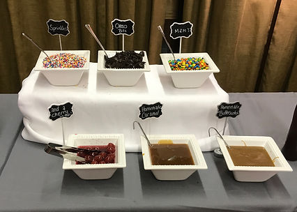 Sundae bar