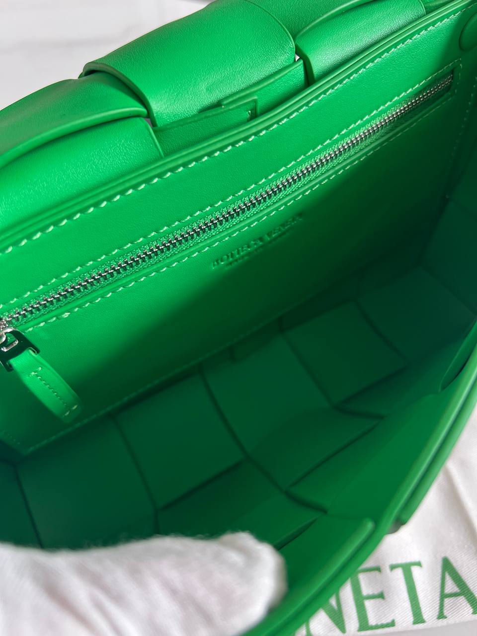 Thumbnail: Cassette Black and Green Sling Bag